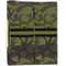 Green Camo Linen Placemat - Folded Half (double sided)