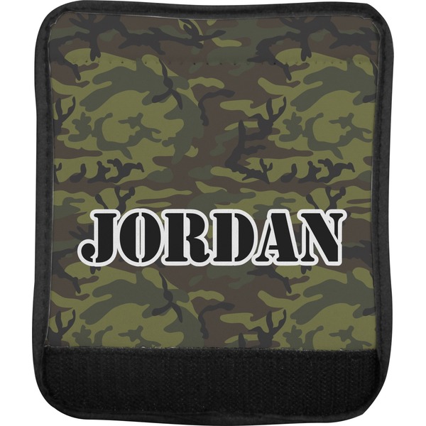 Green Camo Luggage Handle Wrap (Approval)