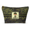Green Camo Makeup Bag - Small - 8.5"x4.5" (Personalized)