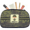 Green Camo Makeup / Cosmetic Bag - Medium (Personalized)