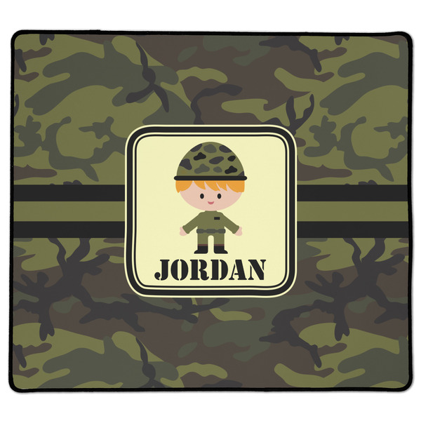 Custom Green Camo XL Gaming Mouse Pad - 18" x 16" (Personalized)