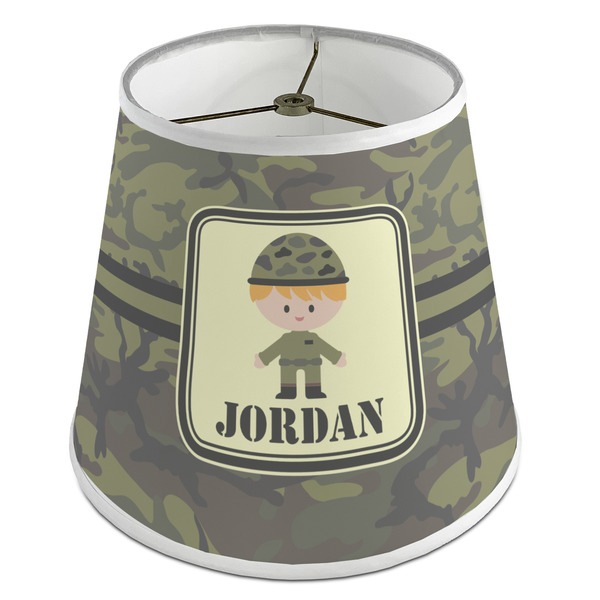 Custom Green Camo Empire Lamp Shade (Personalized)