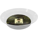 Green Camo Melamine Bowl (Personalized)
