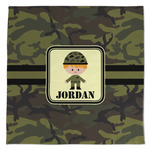 Green Camo Microfiber Dish Towel (Personalized)