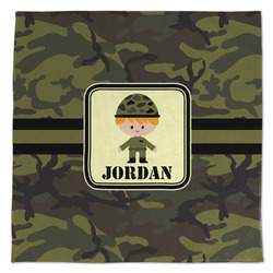 Green Camo Microfiber Dish Towel (Personalized)