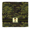 Green Camo Microfiber Dish Rag - Front/Approval