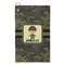 Green Camo Microfiber Golf Towel - Small (Personalized)