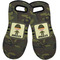 Green Camo Neoprene Oven Mitts - Set of 2 w/ Name or Text
