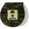 Green Camo Burp Pad - Velour w/ Name or Text