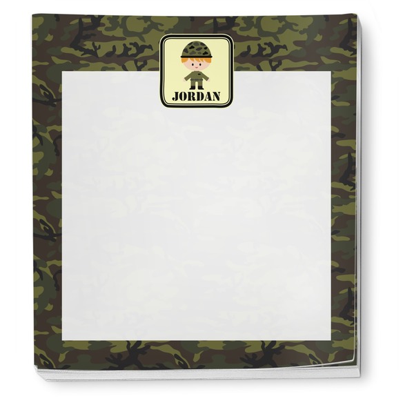 Green Camo Notepad - Apvl