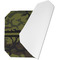 Green Camo Octagon Placemat - Single front (folded)