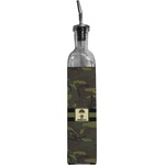 Green Camo Oil Dispenser Bottle (Personalized)