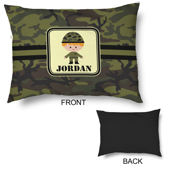 Green Camo Outdoor Dog Beds - Large - APPROVAL