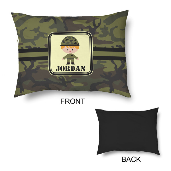 Green Camo Outdoor Dog Beds - Medium - APPROVAL
