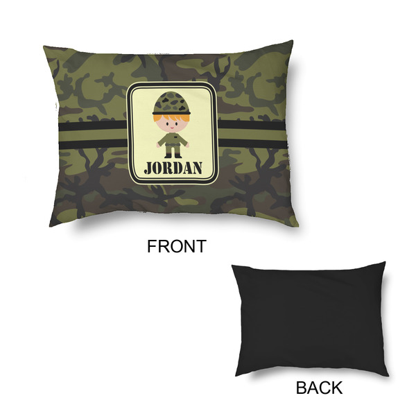 Green Camo Outdoor Dog Beds - Small - APPROVAL