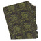 Green Camo Page Dividers - Set of 5 - Main/Front