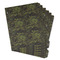 Green Camo Page Dividers - Set of 6 - Main/Front