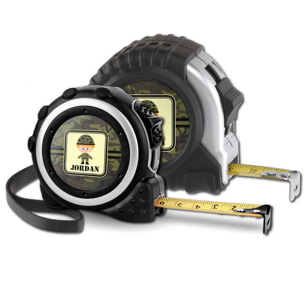 Green Camo Parent tape measure