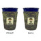 Green Camo Party Cup Sleeves - without bottom - Approval