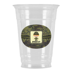 Green Camo Party Cups - 16oz (Personalized)