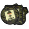 Green Camo Iron on Patches (Personalized)