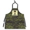 Green Camo Apron Without Pockets w/ Name or Text