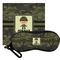 Green Camo Eyeglass Case & Cloth (Personalized)