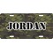 Green Camo Personalized Novelty License Plate