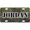 Green Camo Mini/Bicycle License Plate (Personalized)