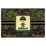 Green Camo Laminated Placemat w/ Name or Text