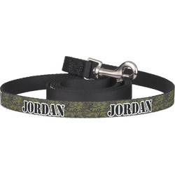 Green Camo Dog Leash (Personalized)
