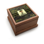 Green Camo Pet Urn w/ Name or Text