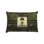 Green Camo Pillow Case - Standard (Personalized)