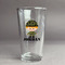 Green Camo Pint Glass - Two Content - Front/Main