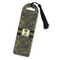 Green Camo Plastic Bookmark (Personalized)