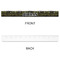 Green Camo Plastic Ruler - 12" - APPROVAL