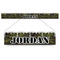 Green Camo Plastic Ruler - 12" (Personalized)