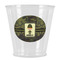 Green Camo Plastic Shot Glass (Personalized)
