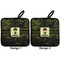 Green Camo Pot Holders - Set of 2 APPROVAL
