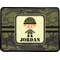 Green Camo Rectangular Trailer Hitch Cover (Personalized)