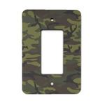 Green Camo Rocker Style Light Switch Cover