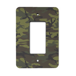 Green Camo Rocker Style Light Switch Cover