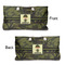 Green Camo Large Rope Tote - From & Back View