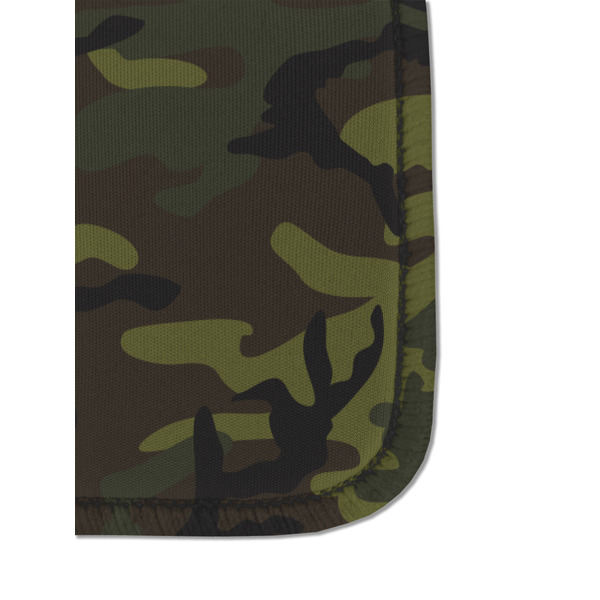 Green Camo Sanitizer Holder Keychain - Detail