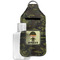 Green Camo Sanitizer Holder Keychain - Large with Case