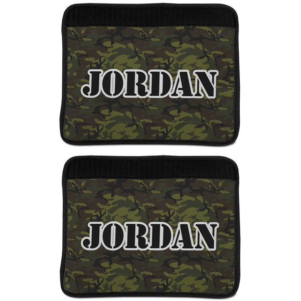 Green Camo Seat Belt Cover (APPROVAL Update)