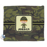 Green Camo Security Blanket (Personalized)