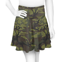 Green Camo Skater Skirt - X Large