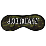 Green Camo Sleeping Eye Masks - Large (Personalized)