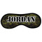 Green Camo Sleeping Eye Masks - Large (Personalized)
